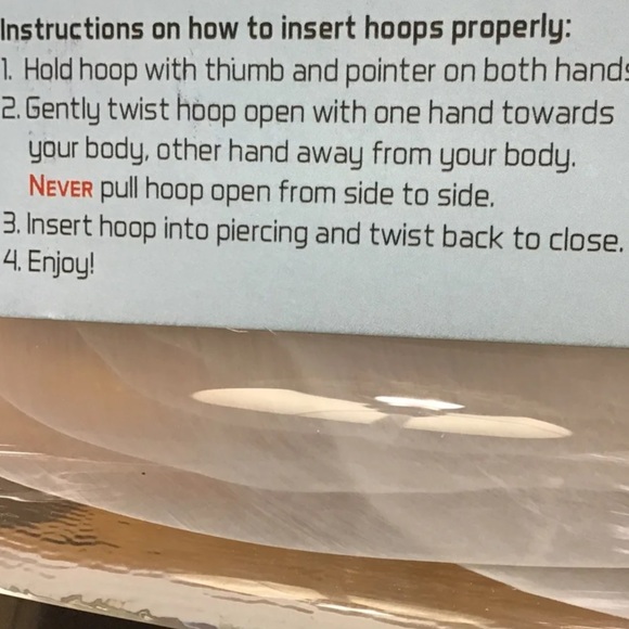 Nose Hoop Ring 925 Sterling Silver 10mm, 9mm, 8mm, 7mm, 6mm - Picture 4 of 7